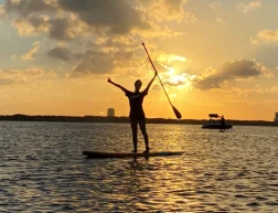 canoeing courses cancun Conexión Nativa Laguna Nichupte