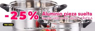 Aluminio 25%